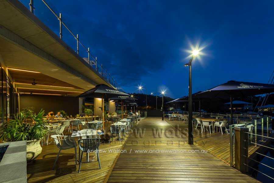 Exterior of Bluewater Bar & Grill, Trinity Park, Cairns