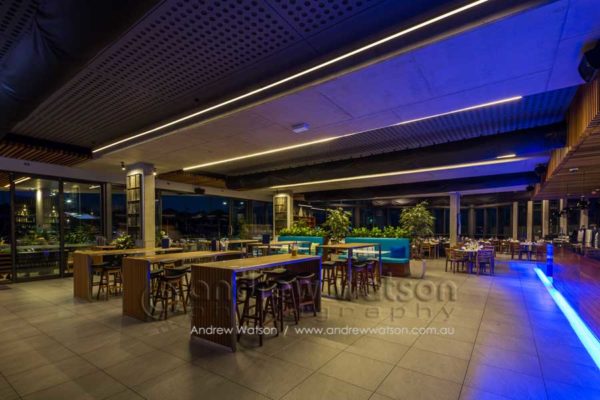 Interior of Bluewater Bar & Grill, Trinity Park, Cairns