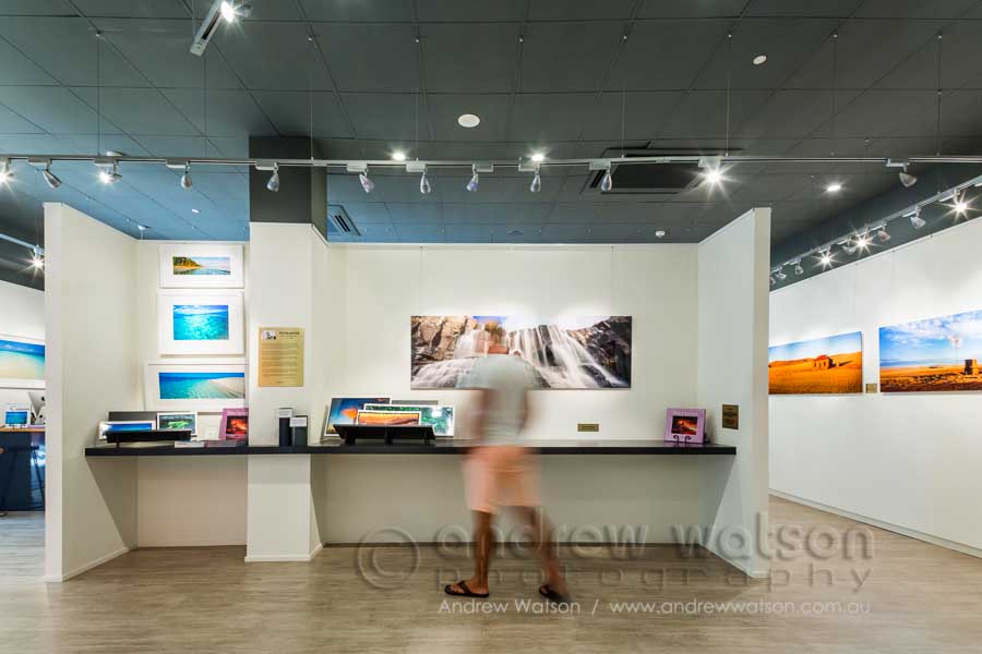 Interior of the Peter Jarver gallery, Cairns