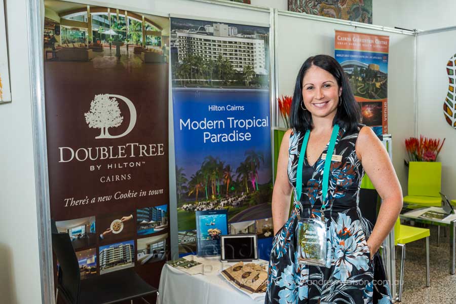 Exhibitor booth at Sell TNQ 2015 Workshops, Cairns