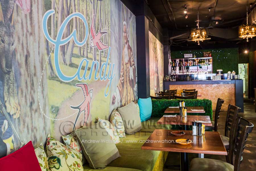 Interior of Candy Cafe, Cairns