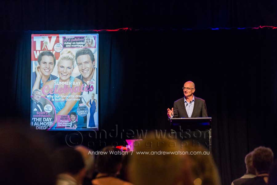 MC James O’Loghlin at Bauer Media 15th Annual Connections Conference