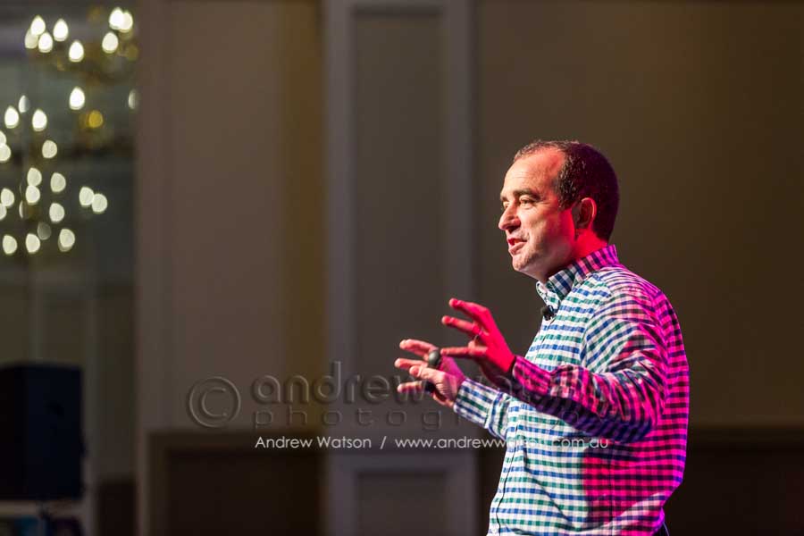 Marty Wilson at Bauer Media 15th Annual Connections Conference in Cairns