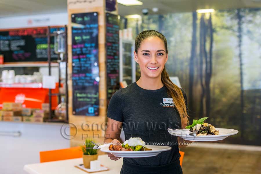Service at Paleo Café, Oceana Walk Arcade