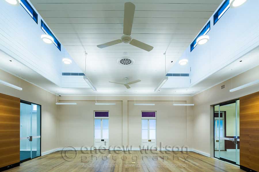 Interior image of School of Arts building, Cairns