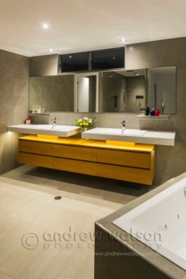 Image of bathroom ensuite in an award winning home