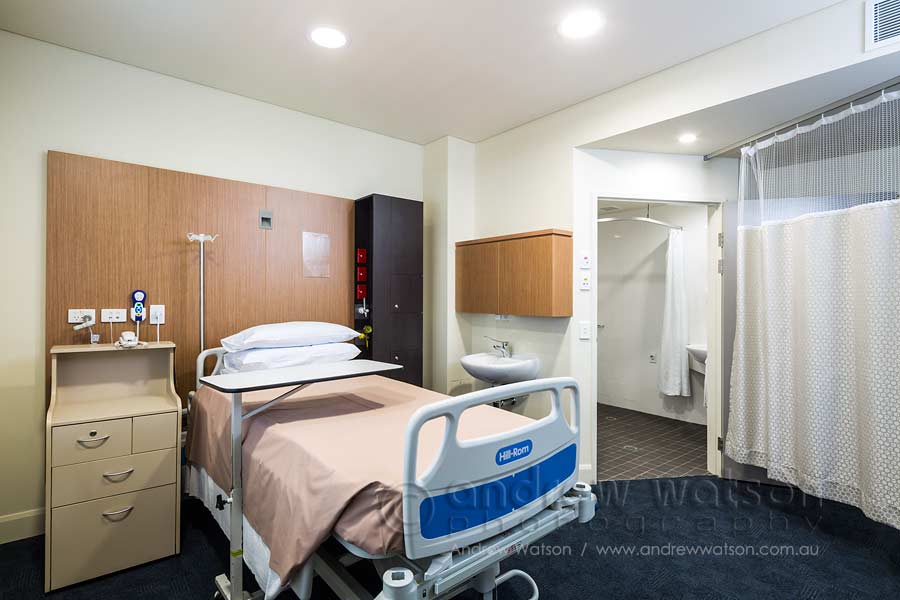 Image of private room in Cairns hospital