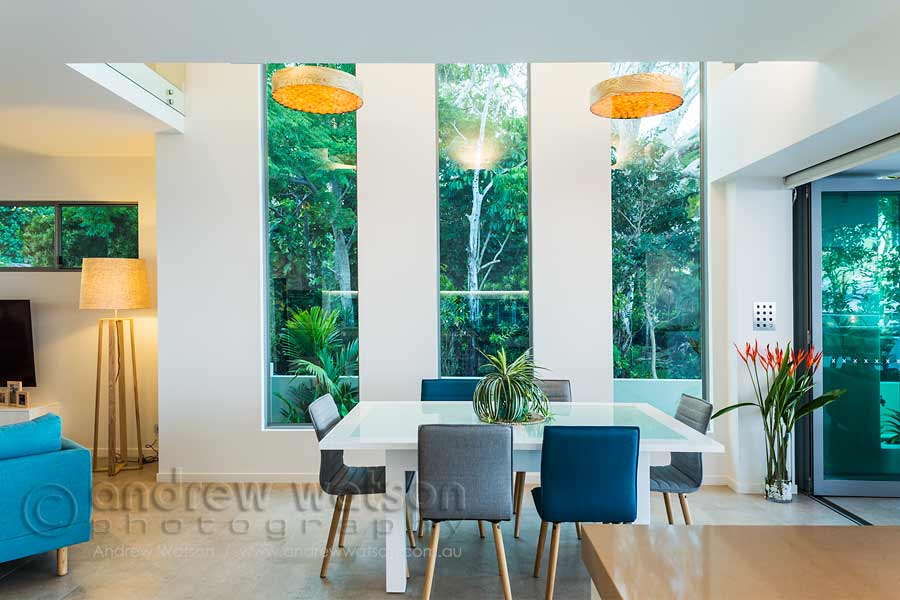 Interior image of architectural residential home in Cairns