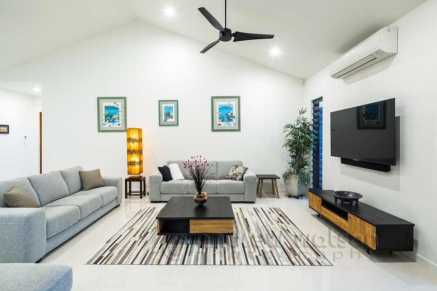 Interior image of architectural residential home in Cairns