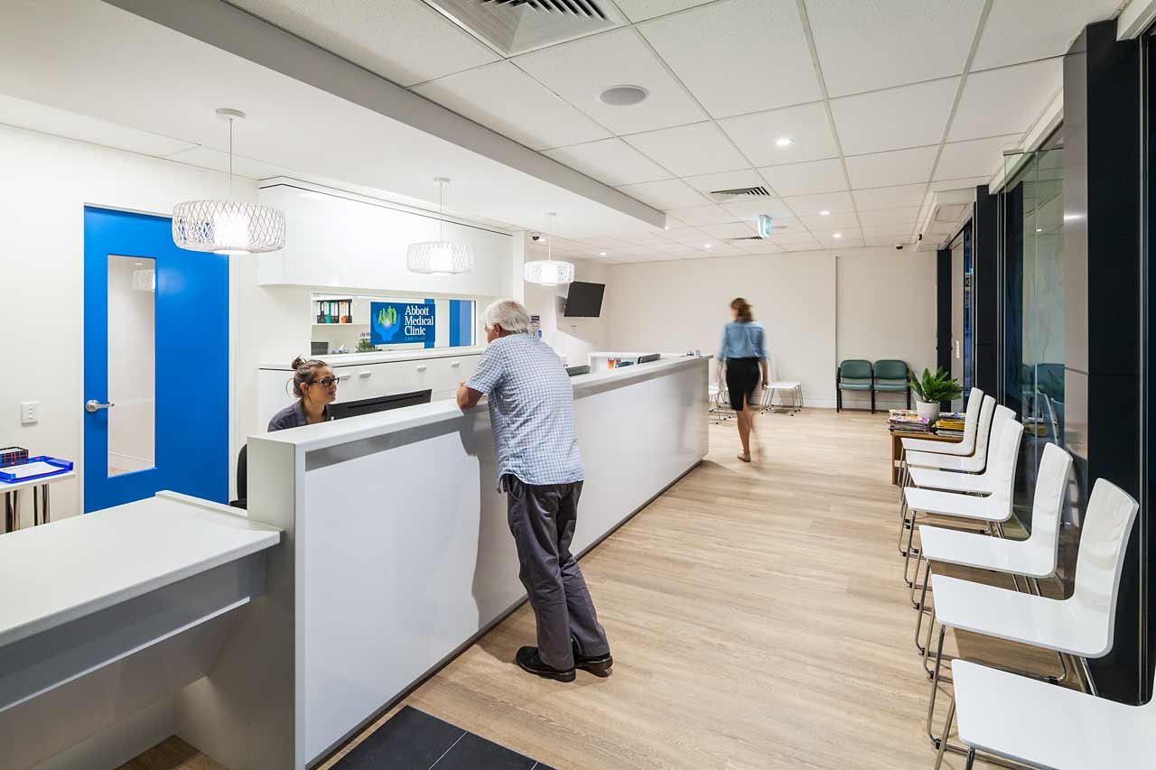 Interior image of Abbott Medical Clinic reception