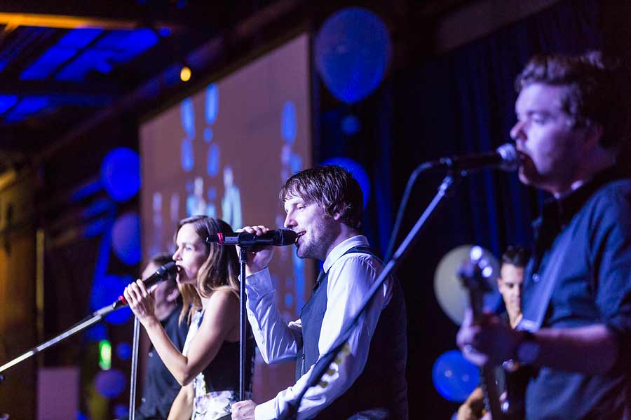Image of band performance at Forty Winks National Conference Gala Dinner