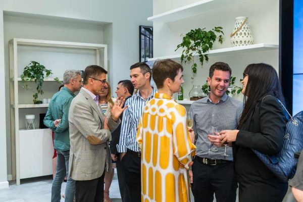 Image of guests socialising at Nova City Cairns Launch