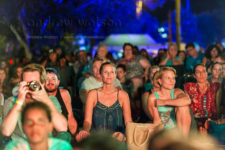 Image of crowds at the Yarrabah Band Festival