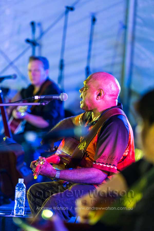 Image of Archie Road performing at Yarrabah Band Festival