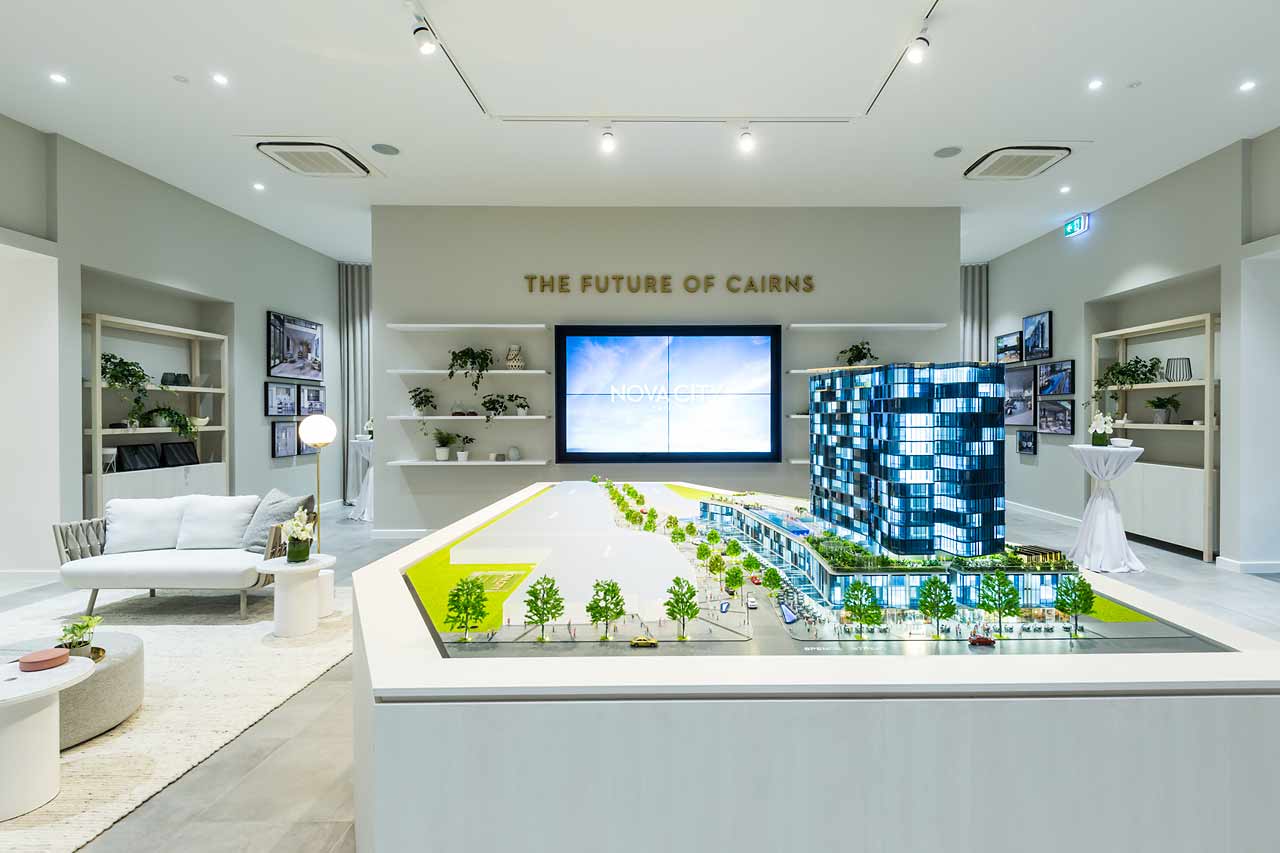 Image of Nova City Cairns display suite