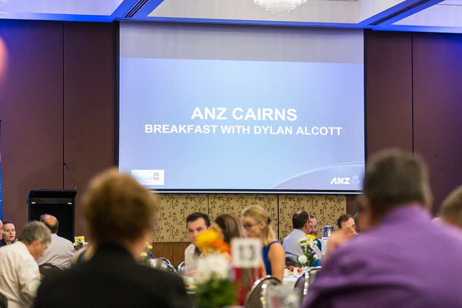 Image of guests at Cairns breakfast function