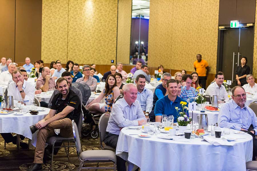 Image of business guests at Cairns breakfast function