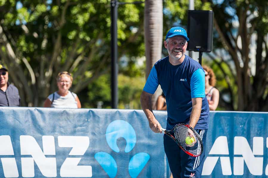 Image of local business member at Cairns Tennis Charity Challenge