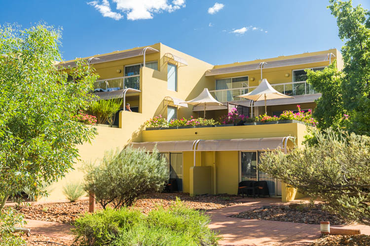 Image of room exterior at Sails in the Desert Hotel at Uluru